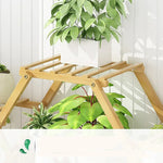 Bamboo Multilayer Flower Plant Bonsai Rack Shelf Stand Porch Lawn Patio - Furniture > Office