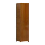 Bamboo Shelf Bookcase Display Storage Rack Stand Livingroom Bedroom - Furniture > Office
