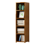 Bamboo Shelf Bookcase Display Storage Rack Stand Livingroom Bedroom - Furniture > Office