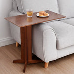 Bamboo Side Table for Sofa Living Room Bedroom or Bedside Nightstand - Furniture > Office