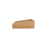 Bamboo Storage Box with 4 Slots - Furniture > Office > Storage Cabinets