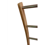 Bamboo Towel Bar Metal Holder Rack 3-Tier Freestanding and Bottom shelf for Bathroom - Furniture > Bathroom