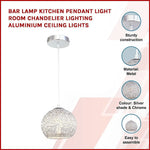 Bar Lamp Kitchen Pendant Light Room Chandelier Lighting Aluminium Ceiling Lights - Home & Garden > Lighting