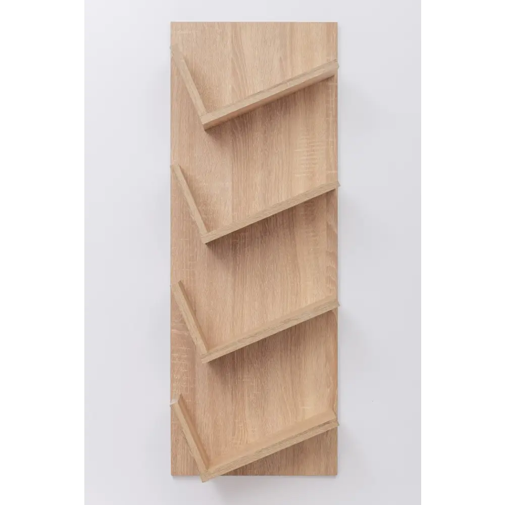 BARCELONA DISPLAY SHELF - NATURAL OAK - Furniture > Living Room
