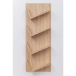 BARCELONA DISPLAY SHELF - NATURAL OAK - Furniture > Living Room