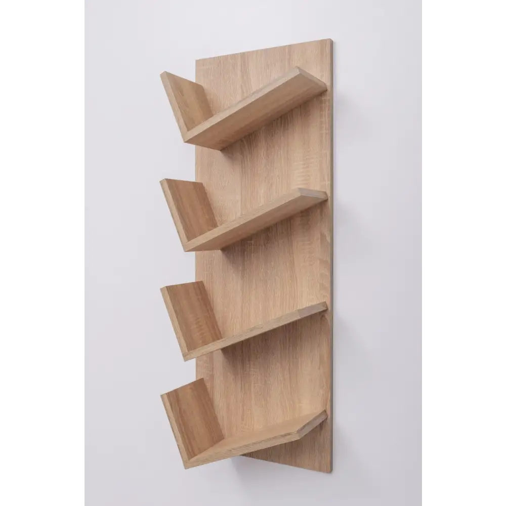 BARCELONA DISPLAY SHELF - NATURAL OAK - Furniture > Living Room