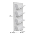 BARCELONA DISPLAY SHELF - WHITE - Furniture > Living Room