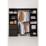 BASEL 2M WALK IN WARDROBE KIT - CLASSIC - NORDIC ASH - Home & Garden > Storage > Clothing & Wardrobe Storage