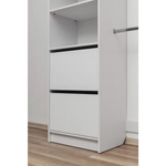 BASEL 2M WALK IN WARDROBE KIT - VJ PANEL - Home & Garden > Storage > Clothing & Wardrobe Storage