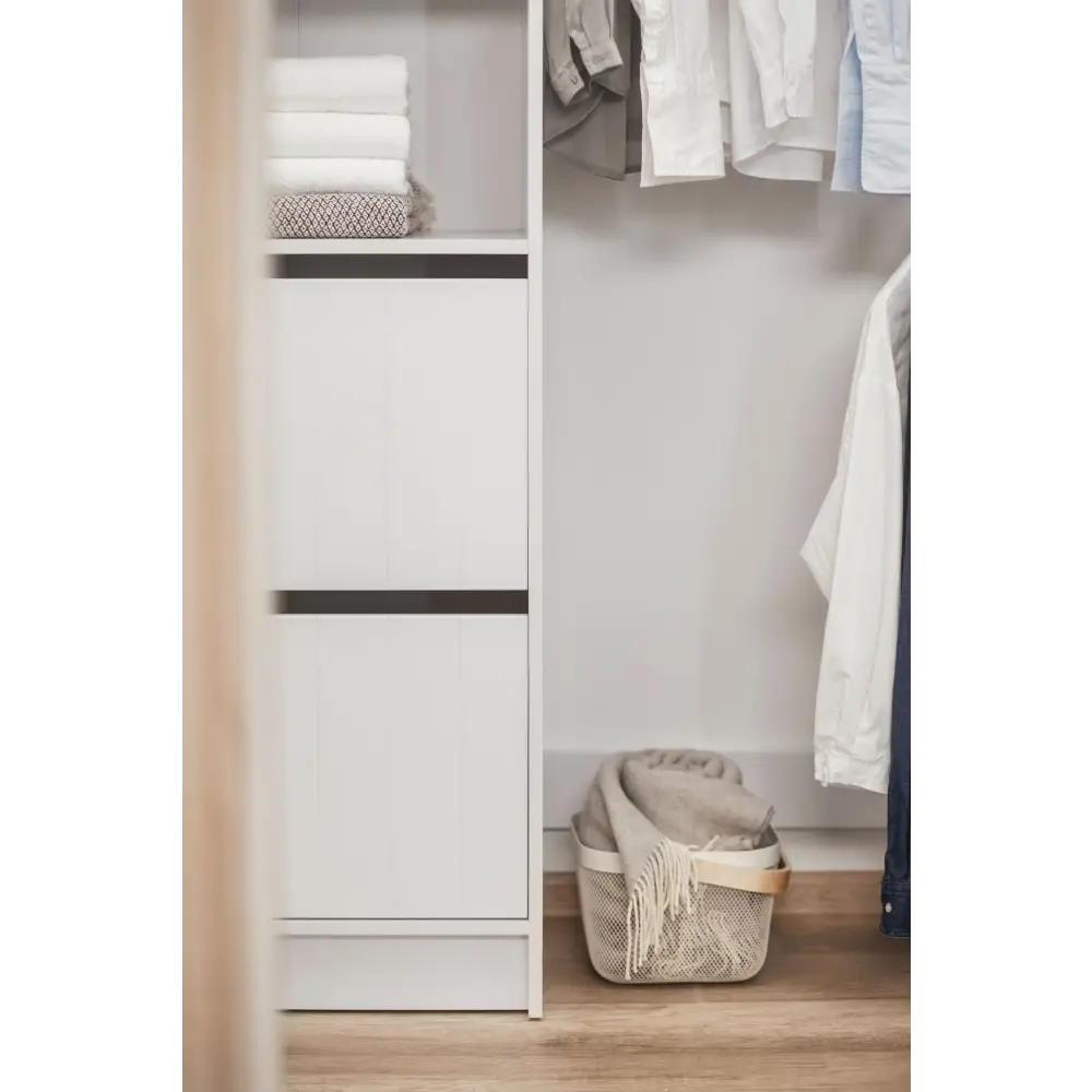 BASEL 2M WALK IN WARDROBE KIT - VJ PANEL - Home & Garden > Storage > Clothing & Wardrobe Storage