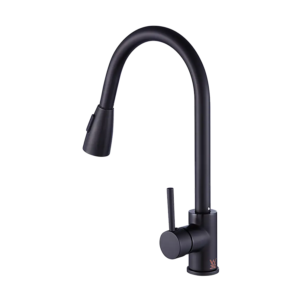 Basin Mixer Pull-Down Tap Faucet -Kitchen Laundry Bathroom Sink - Furniture > Bathroom > Tap & Sink Accessories