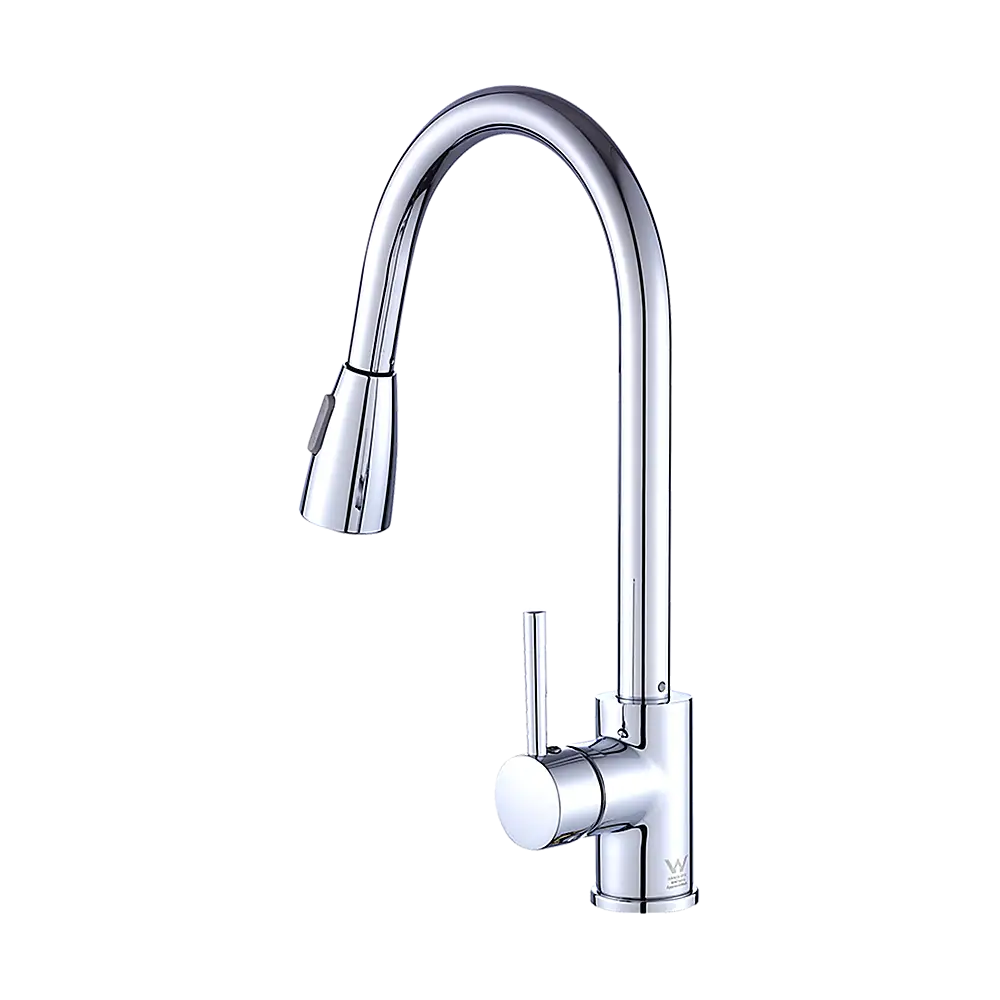 Basin Mixer Pull-Down Tap Faucet -Kitchen Laundry Bathroom Sink - Furniture > Bathroom > Tap & Sink Accessories