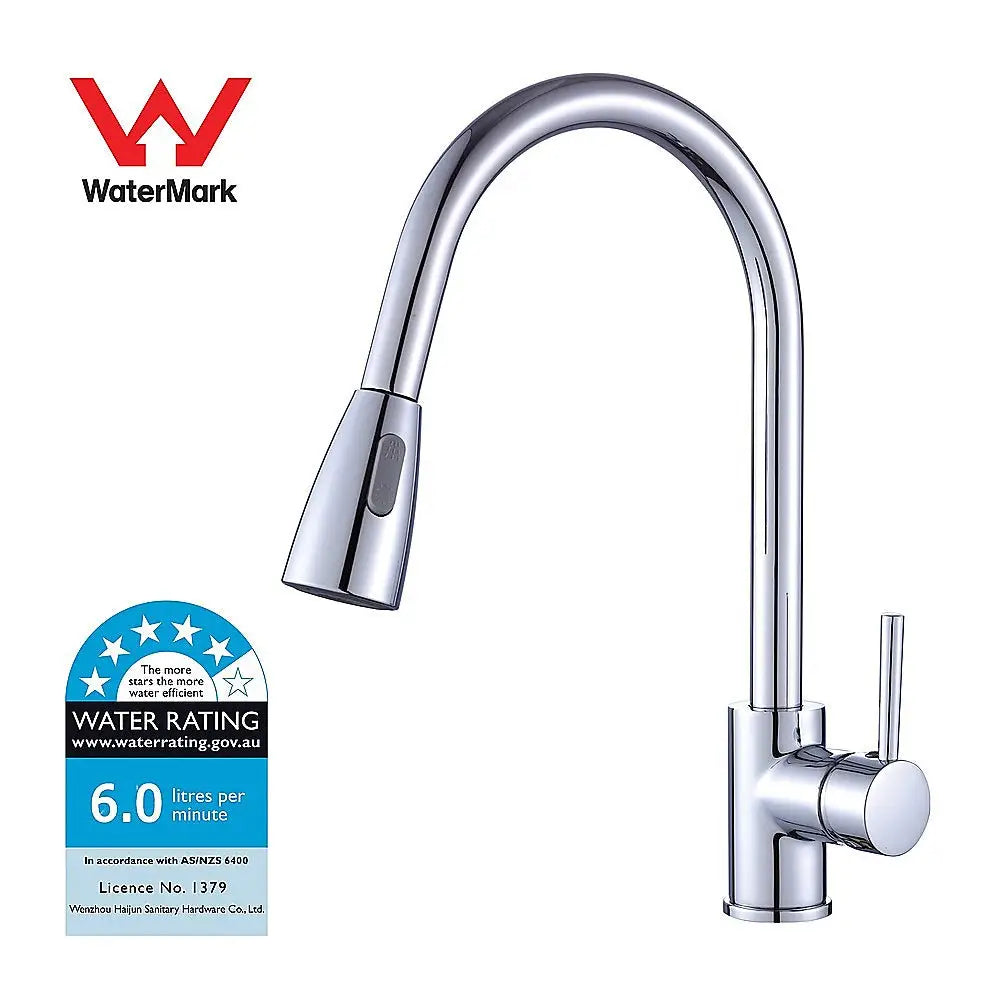 Basin Mixer Pull-Down Tap Faucet -Kitchen Laundry Bathroom Sink - Furniture > Bathroom > Tap & Sink Accessories