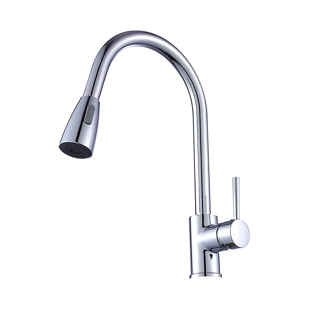 Basin Mixer Pull-Down Tap Faucet -Kitchen Laundry Bathroom Sink - Furniture > Bathroom > Tap & Sink Accessories
