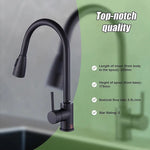 Basin Mixer Pull-Down Tap Faucet -Kitchen Laundry Bathroom Sink - Furniture > Bathroom > Tap & Sink Accessories