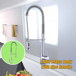 Basin Mixer Pull-Out Kitchen Tap Faucet Laundry Sink - Furniture > Bathroom > Tap & Sink Accessories