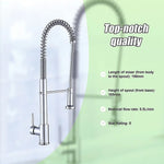 Basin Mixer Pull-Out Kitchen Tap Faucet Laundry Sink - Furniture > Bathroom > Tap & Sink Accessories