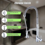 Basin Mixer Pull-Out Kitchen Tap Faucet Laundry Sink - Furniture > Bathroom > Tap & Sink Accessories
