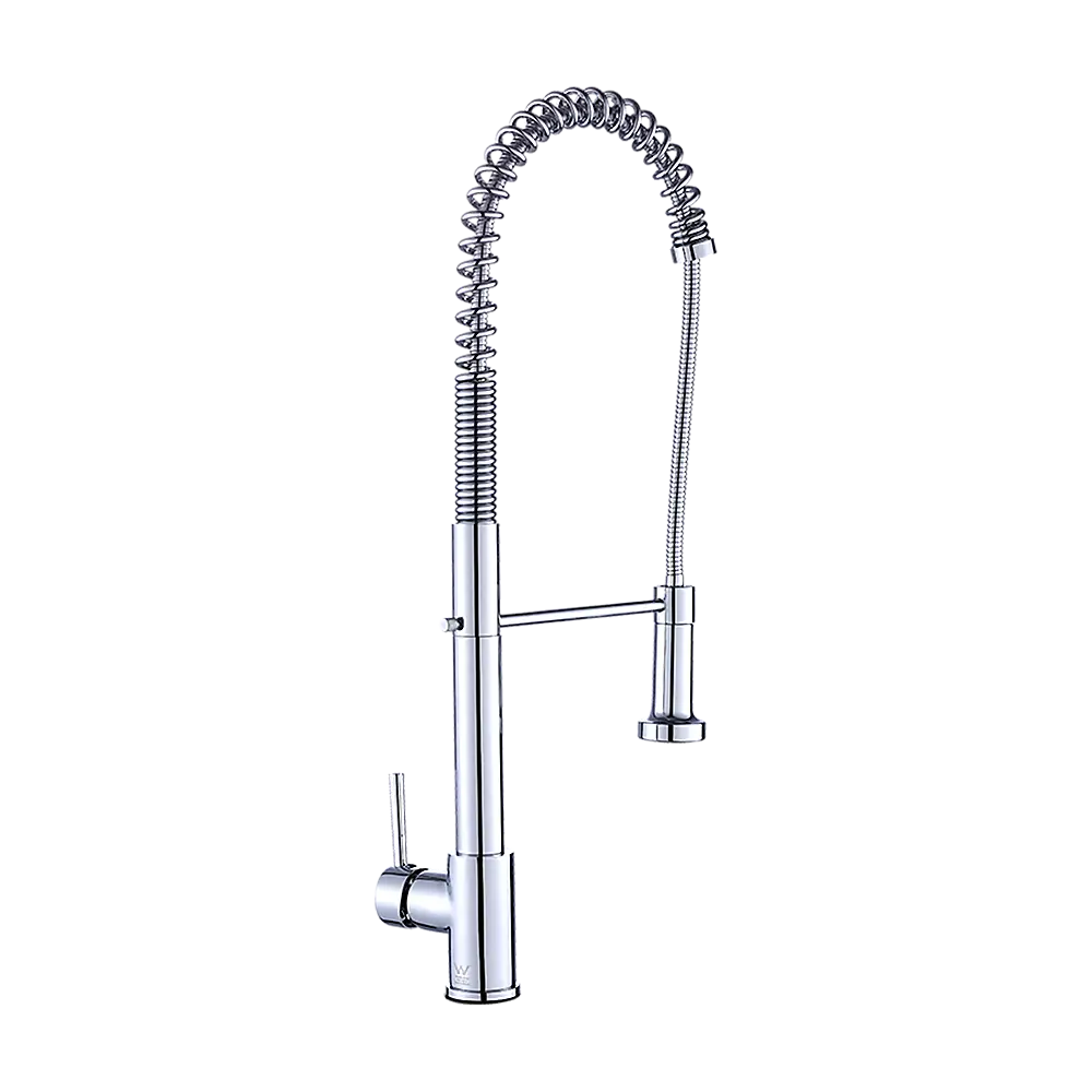 Basin Mixer Pull-Out Kitchen Tap Faucet Laundry Sink - Furniture > Bathroom > Tap & Sink Accessories