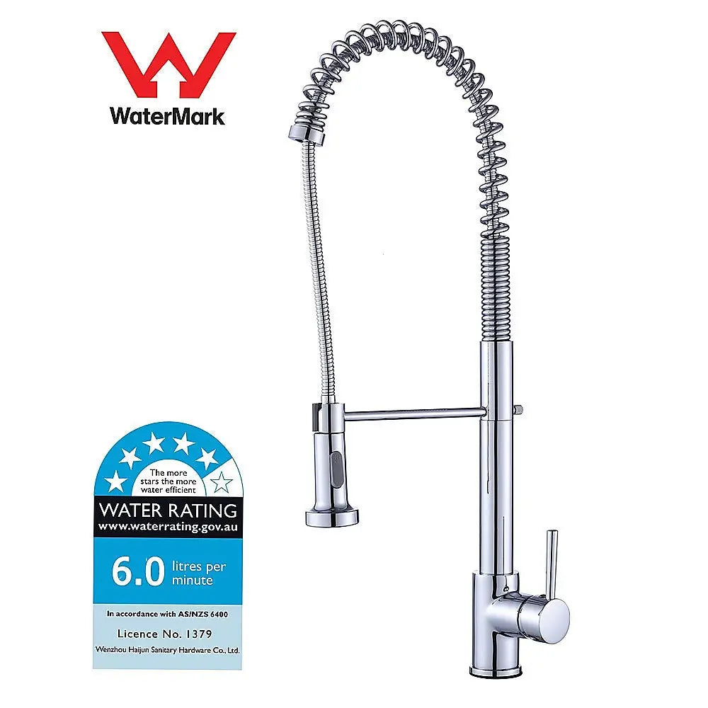 Basin Mixer Pull-Out Kitchen Tap Faucet Laundry Sink - Furniture > Bathroom > Tap & Sink Accessories
