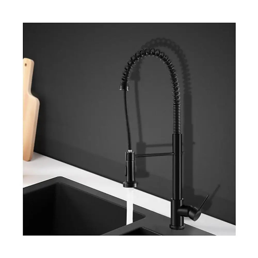Basin Mixer Pull-Out Kitchen Tap Faucet Laundry Sink - Furniture > Bathroom > Tap & Sink Accessories