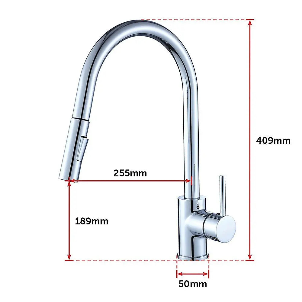Basin Mixer Tap Faucet -Kitchen Laundry Bathroom Sink - Furniture > Bathroom > Tap & Sink Accessories
