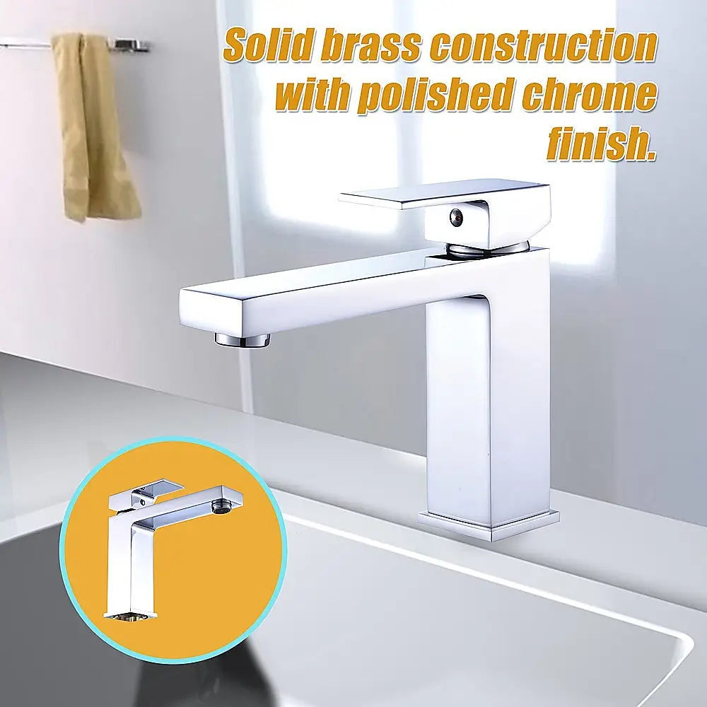 Basin Mixer Tap Faucet -Kitchen Laundry Bathroom Sink - Furniture > Bathroom > Tap & Sink Accessories