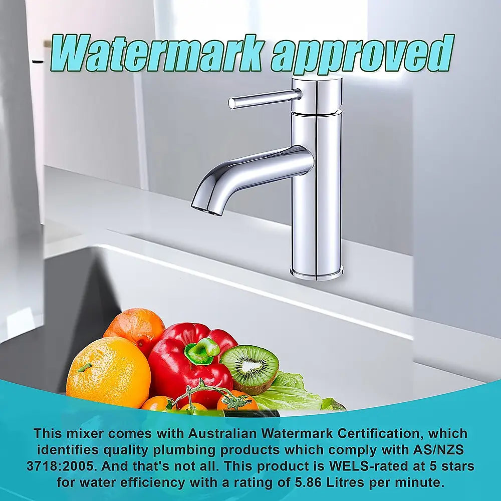Basin Mixer Tap Faucet -Kitchen Laundry Bathroom Sink - Furniture > Bathroom > Tap & Sink Accessories