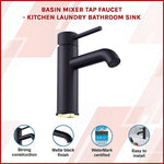 Basin Mixer Tap Faucet -Kitchen Laundry Bathroom Sink - Furniture > Bathroom > Tap & Sink Accessories