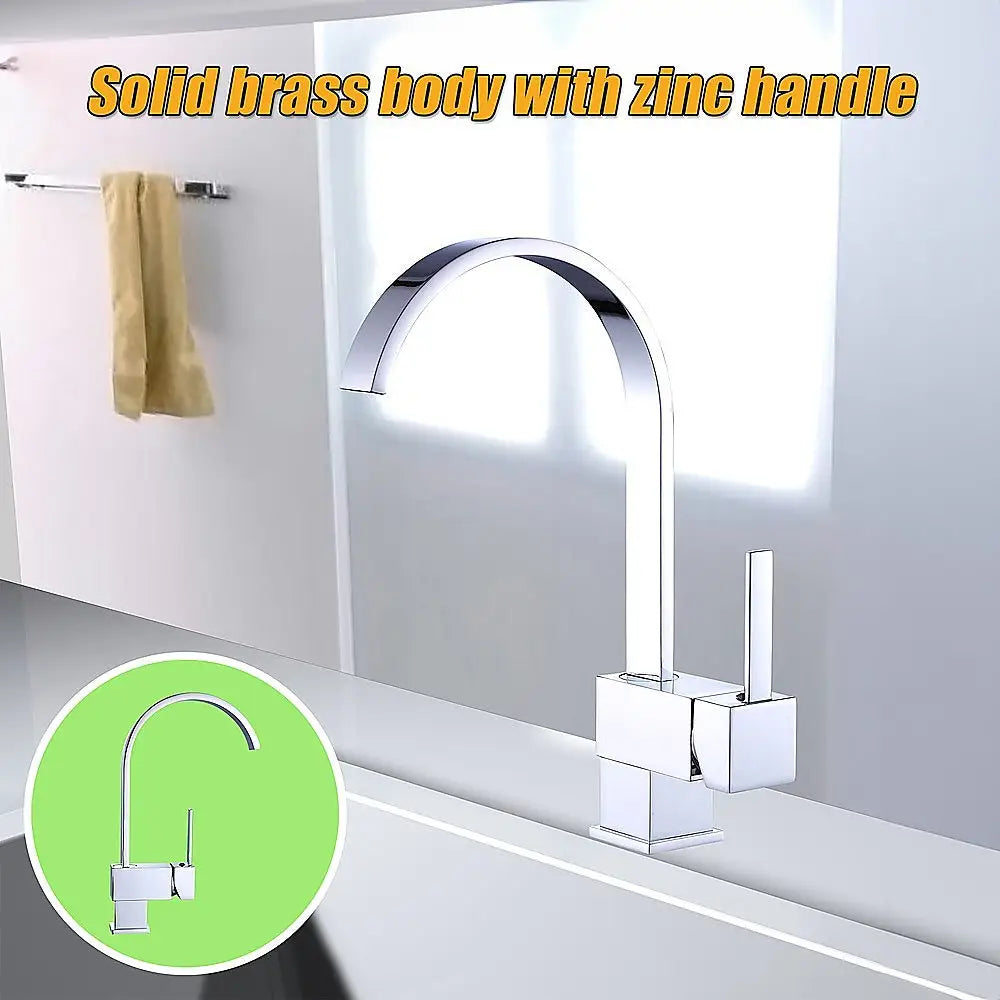 Basin Mixer Tap Faucet -Kitchen Laundry Bathroom Sink - Furniture > Bathroom > Tap & Sink Accessories