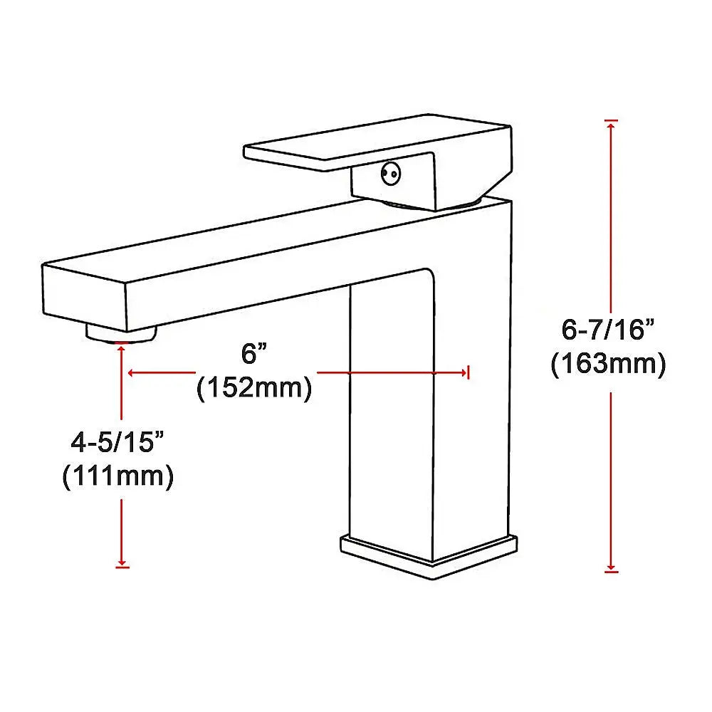 Basin Mixer Tap Faucet -Kitchen Laundry Bathroom Sink - Furniture > Bathroom > Tap & Sink Accessories