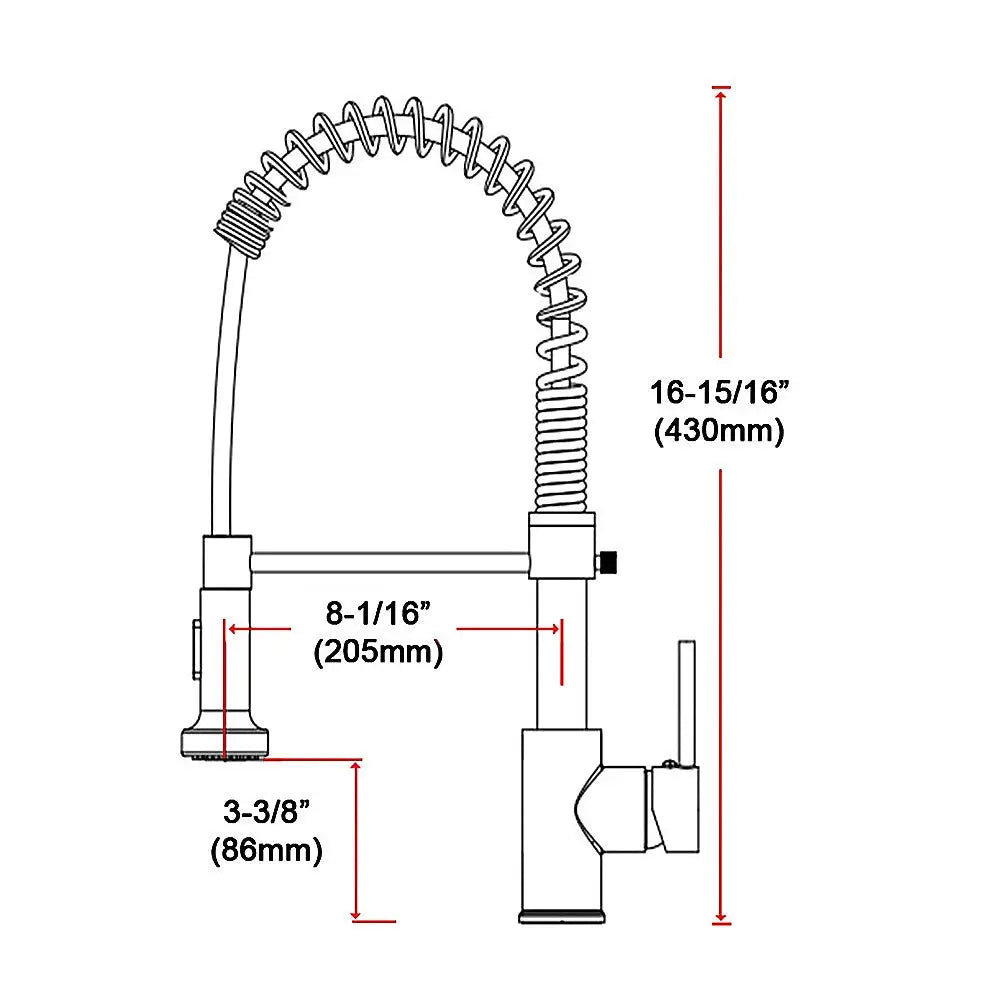 Basin Mixer Tap Faucet w/Extend -Kitchen Laundry Sink - Furniture > Bathroom > Tap & Sink Accessories