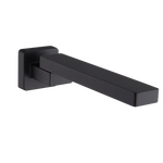Bath In Wall Swivel Spout in Matte Black - Furniture > Bathroom > Bathtubs
