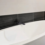 Bath In Wall Swivel Spout in Matte Black - Furniture > Bathroom > Bathtubs
