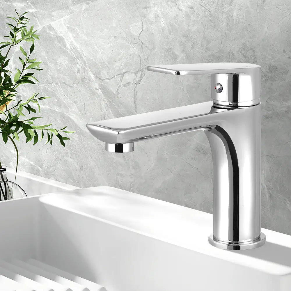 Bathroom Basin Mixer Tap Brass Faucet Vanity Laundry Sink Chrome - Home & Garden > Bathroom Accessories > Shower