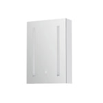 Bathroom Mirror Wall Cabinet LED Light Medicine Makeup Storage Shelves Organiser - Health & Beauty > Cosmetic Storage >