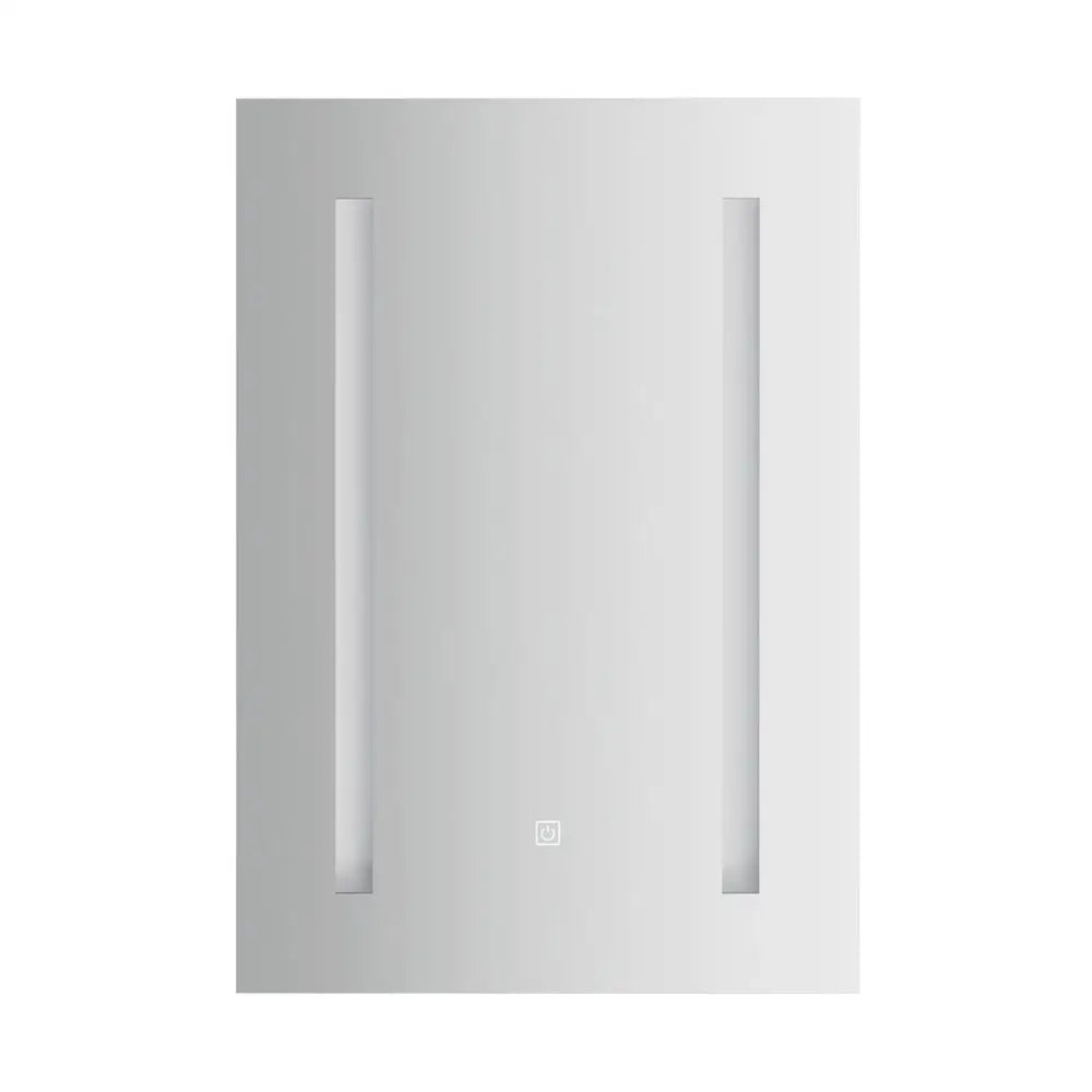 Bathroom Mirror Wall Cabinet LED Light Medicine Makeup Storage Shelves Organiser - Health & Beauty > Cosmetic Storage >