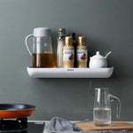 Bathroom Shelves Organizer Wall Mount Home Towel shelf Shampoo Rack With Towel Bar Storage Rack Bathroom Accessories