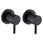 Bathroom Shower Bath Hot and Cold Mixer WATERMARK Certified in Black - Furniture > Bathroom > Tap & Sink Accessories