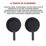 Bathroom Shower Bath Hot and Cold Mixer WATERMARK Certified in Black - Furniture > Bathroom > Tap & Sink Accessories
