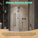 Bathroom Shower Bath Hot and Cold Mixer WATERMARK Certified in Black - Furniture > Bathroom > Tap & Sink Accessories