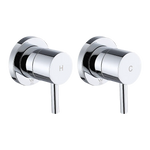Bathroom Shower Bath Hot and Cold Mixer WATERMARK Certified in Chrome - Furniture > Bathroom > Tap & Sink Accessories