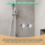 Bathroom Shower Bath Hot and Cold Mixer WATERMARK Certified in Chrome - Furniture > Bathroom > Tap & Sink Accessories