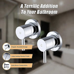 Bathroom Shower Bath Hot and Cold Mixer WATERMARK Certified in Chrome - Furniture > Bathroom > Tap & Sink Accessories