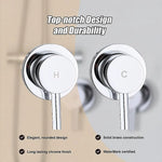 Bathroom Shower Bath Hot and Cold Mixer WATERMARK Certified in Chrome - Furniture > Bathroom > Tap & Sink Accessories
