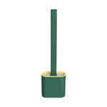 Bathroom Silicone Bristle Toilet Brush Creative Cleaning Flex Revolutionary - Home & Garden > Bathroom Accessories >
