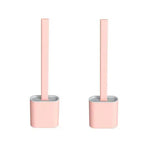 Bathroom Silicone Bristle Toilet Brush Creative Cleaning Flex Revolutionary - Home & Garden > Bathroom Accessories >