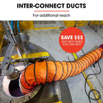 Baumr-AG 300mm 10m Duct for 12’’ Air Movers - Appliances > Appliances Others