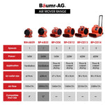 Baumr-AG 300mm (12 inch) Portable Air Blower Mover Axial Ventilation Extraction Fan - Appliances > Appliances Others
