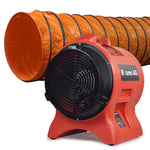 Baumr-AG 300mm (12 inch) Portable Axial Air Mover Blower Fan with 10m Ventilation Duct - Appliances > Appliances Others